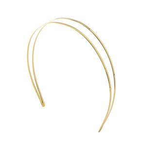 HEADBAND 2 TONE GOLD